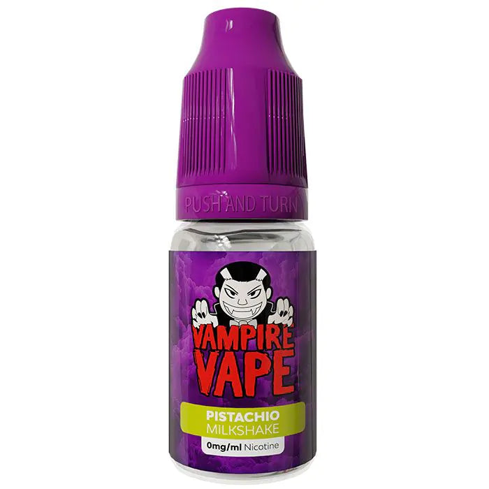 Pistachio Milkshake Freebase Vape Juice 10ml | Vampire Vape