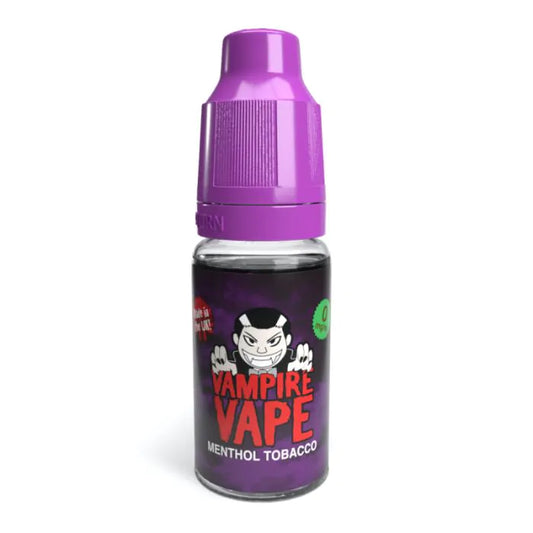 Menthol Tobacco Freebase Vape Juice 10ml | Vampire Vape