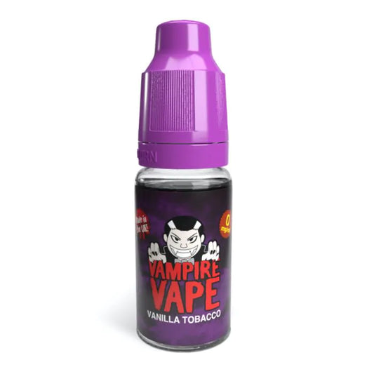 Vanilla Tobacco Freebase Vape Juice 10ml | Vampire Vape