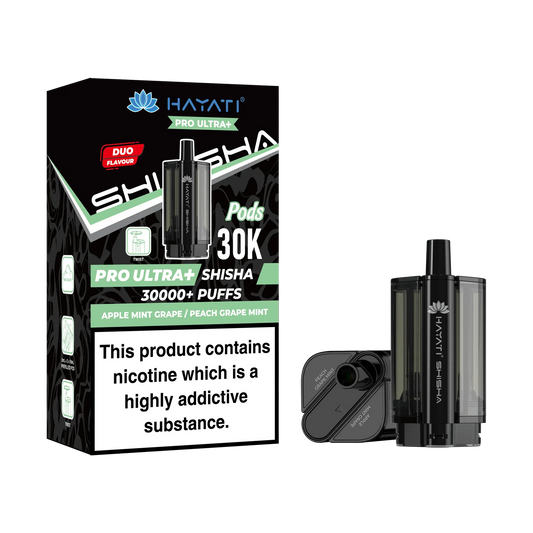 Hayati Pro Ultra Plus Shisha 30k Replacement Prefilled Pod