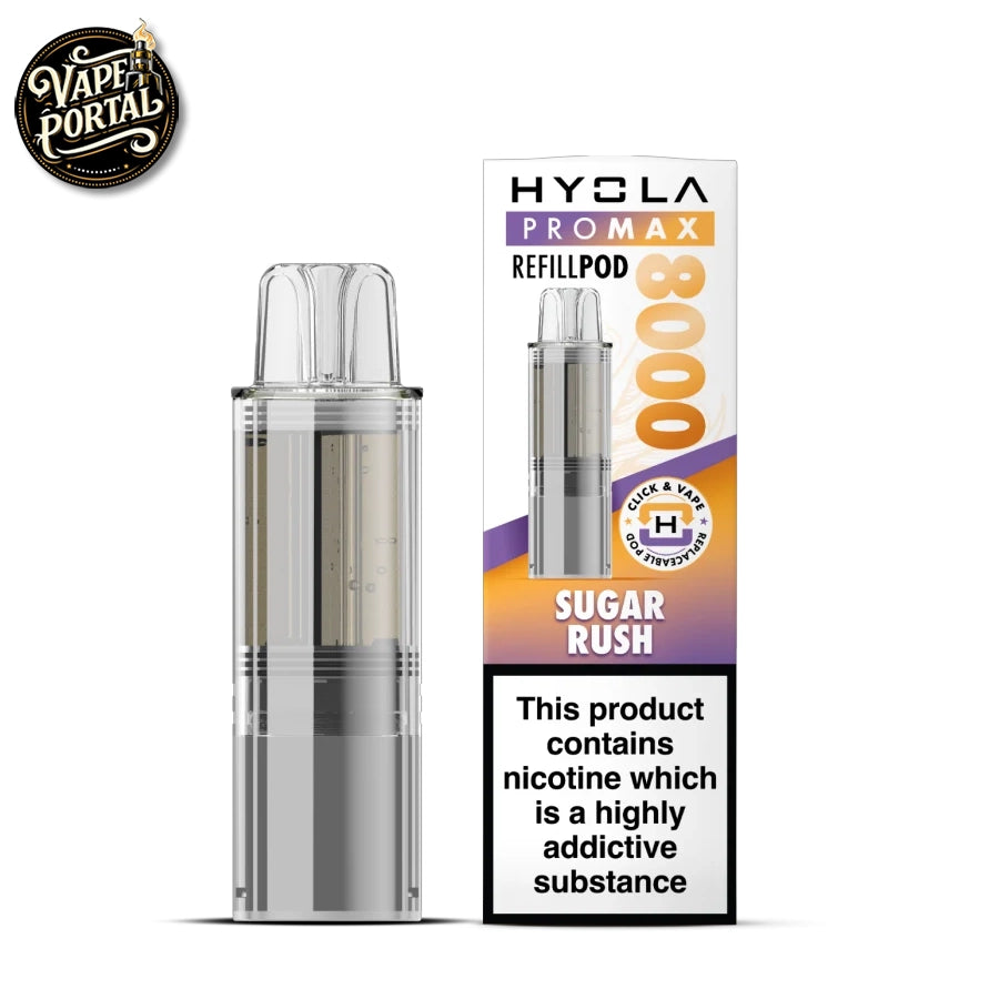Hyola Pro Max 8000 Refill Pod Kit Sugar Rush