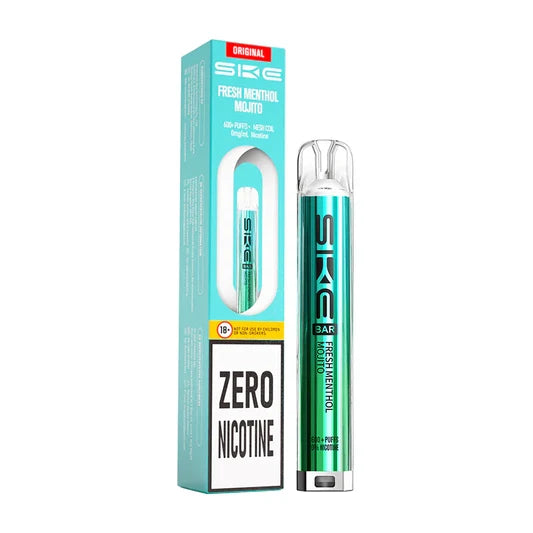 SKE Bar 600 Zero Nicotine Prefilled Pod Kit Fresh Menthol Mojito