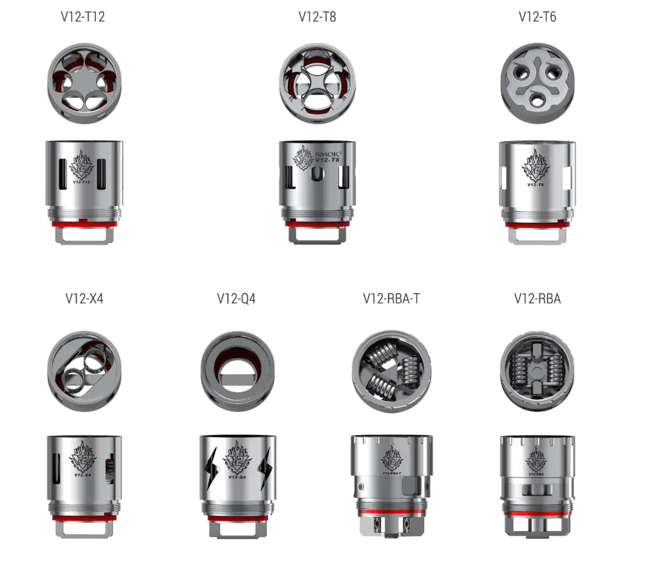 Smok TFV12 Coils V12-T6