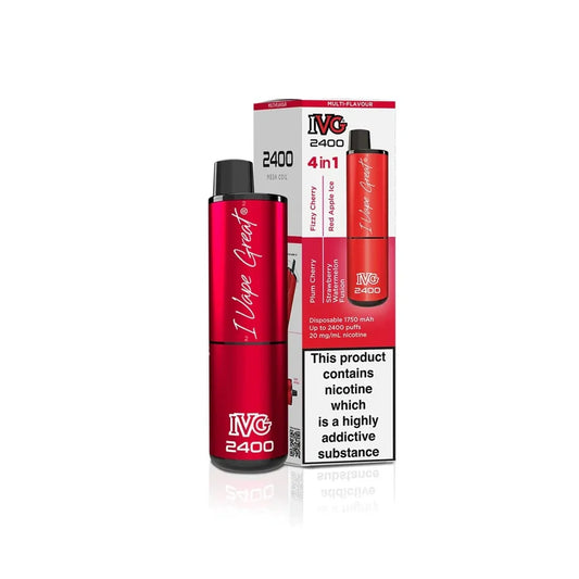 IVG 4 In 1 2400 Puffs Pod Kit 2%