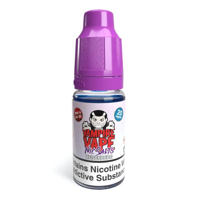 Heisenberg Nic salt Vape Juice 10ml | Vampire Vape