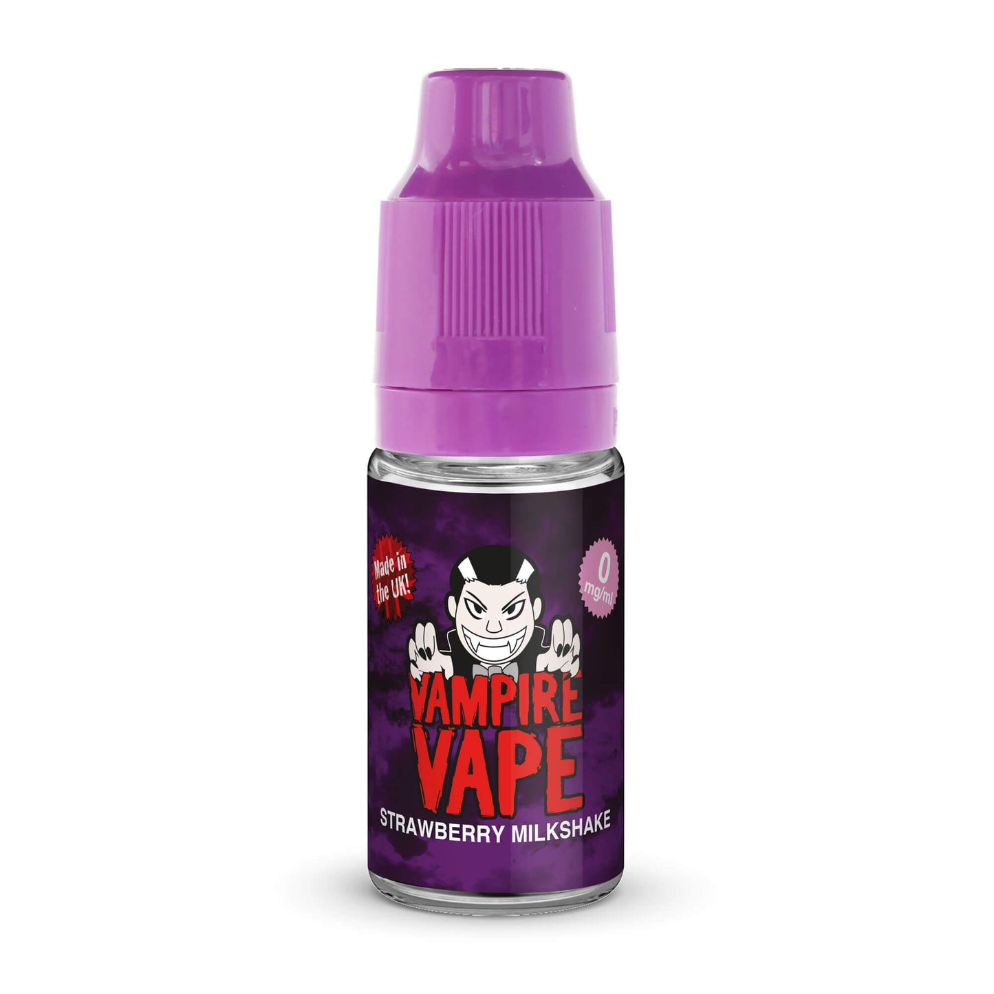 Strawberry Milkshake Freebase Vape Juice 10ml | Vampire Vape