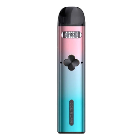 Uwell Caliburn Explorer Vape Pod Kit - Pink and Cyan