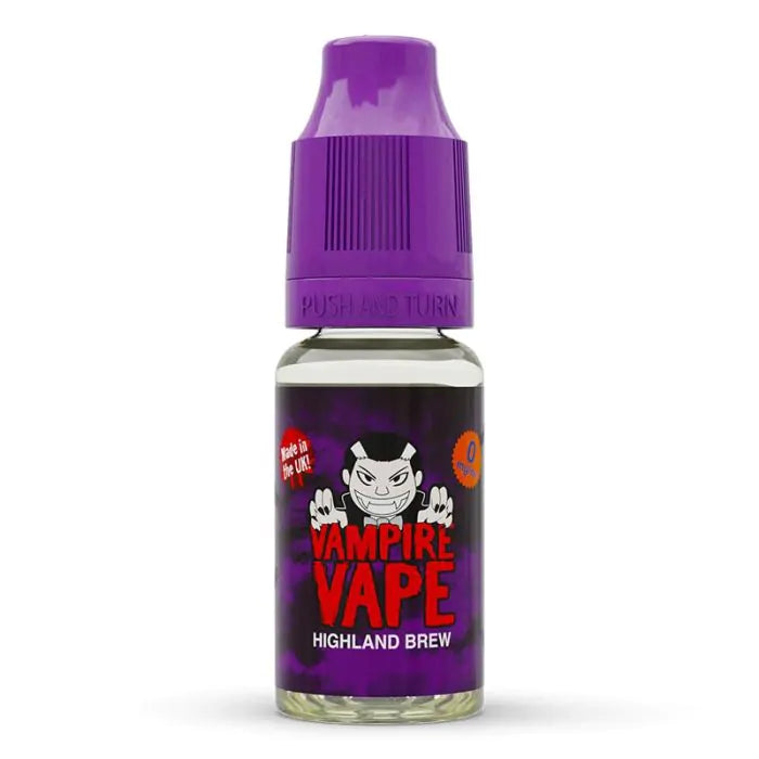 Highland Brew Freebase Vape Juice 10ml | Vampire Vape