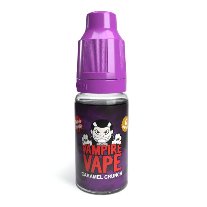 Caramel Crunch Freebase Vape Juice 10ml | Vampire Vape