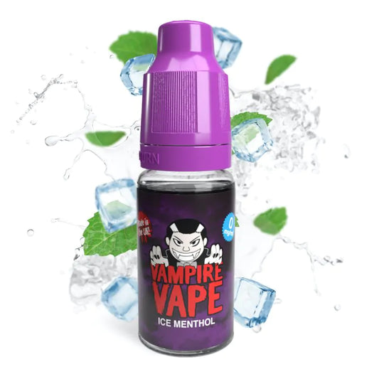 Ice Menthol Freebase Vape Juice 10ml | Vampire Vape