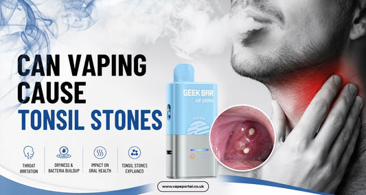 Tonsil Stones Caused by Vaping? What Your Throat Is Trying to Tell You