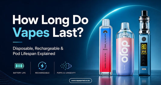 How Long Do Vapes Last? Disposable, Rechargeable & Pod Lifespan Explained