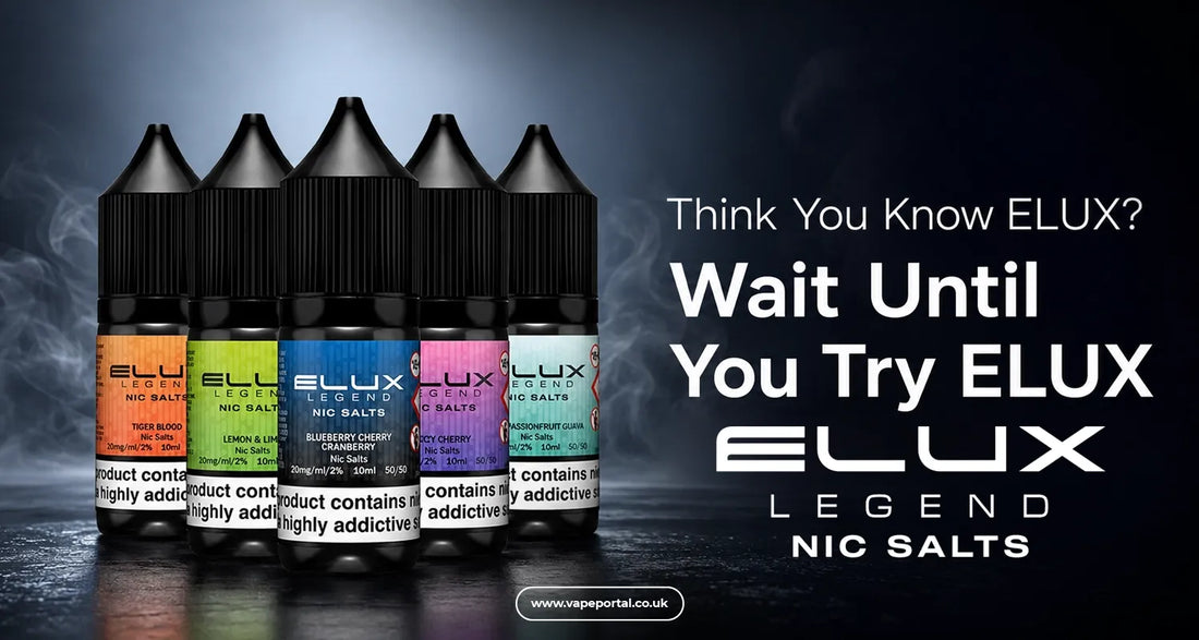 Think You Know ELUX? Wait Until You Try ELUX Legend Nic Salts