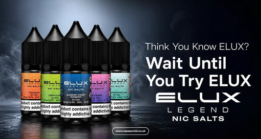 Think You Know ELUX? Wait Until You Try ELUX Legend Nic Salts