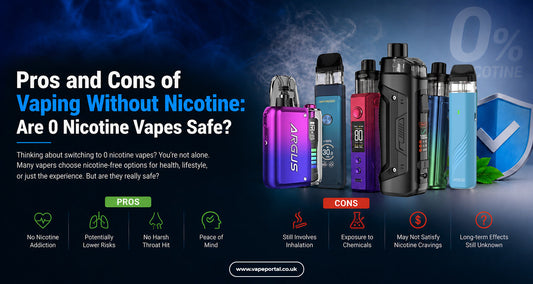 Pros and Cons of Vaping Without Nicotine: Are 0 Nicotine Vapes Safe?