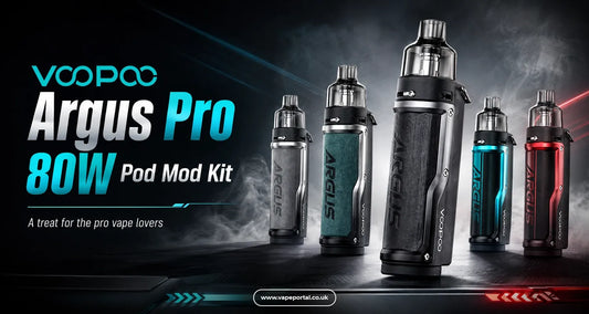 VOOPOO Argus Pro 80W Pod Mod Kit: A treat for the pro vape lovers