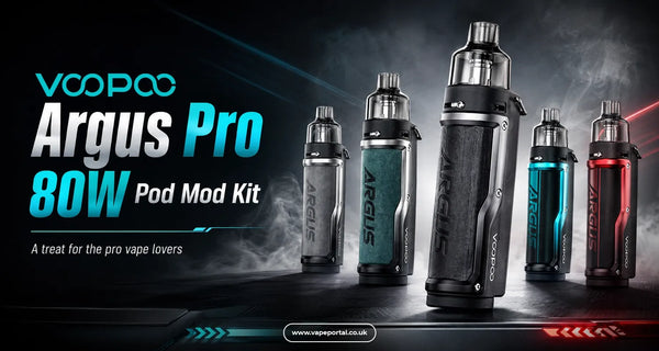 VOOPOO Argus Pro 80W Pod Mod Kit: A treat for the pro vape lovers