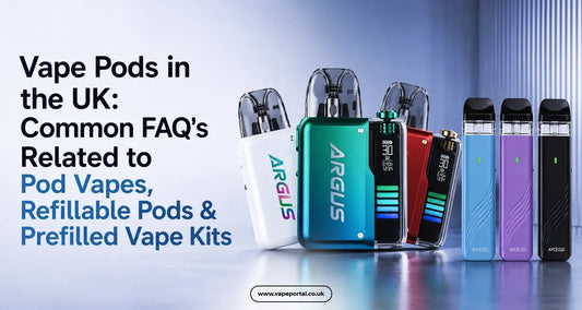 Vape Pods in the UK: Common FAQ’s Related to Pod Vapes, Refillable Pods & Prefilled Vape Kits