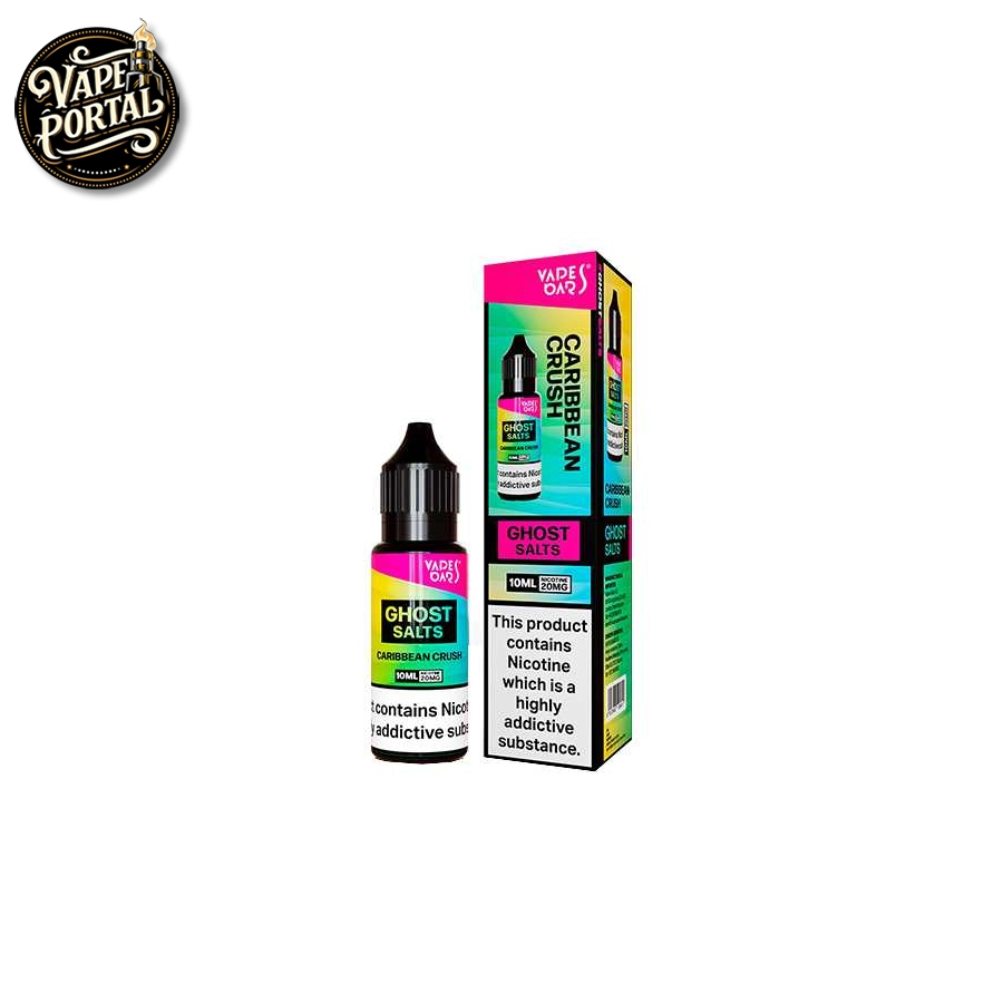 20mg Vapes Bars Ghost Salts Nic Salts 10ml Caribbean Crush
