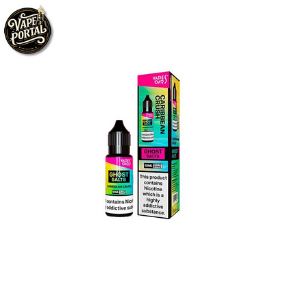 20mg Vapes Bars Ghost Salts Nic Salts 10ml Caribbean Crush
