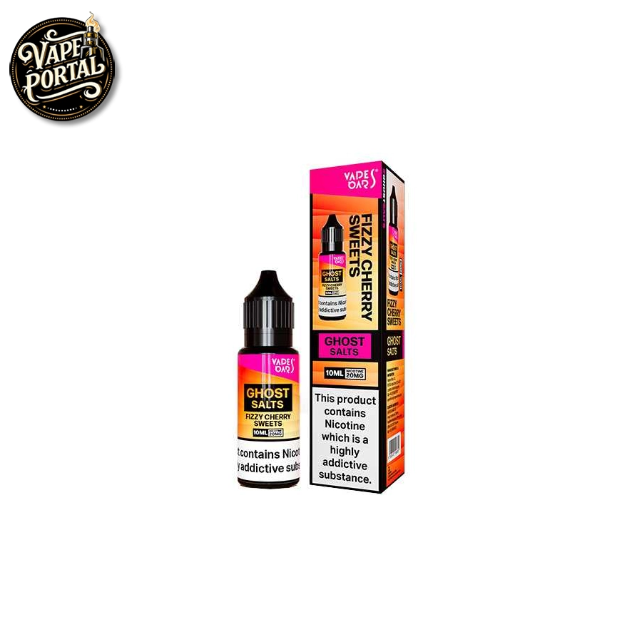 20mg Vapes Bars Ghost Salts Nic Salts 10ml Fizzy Cherry Sweets