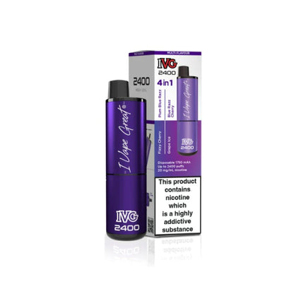IVG 4 In 1 2400 Puffs Pod Kit 2%
