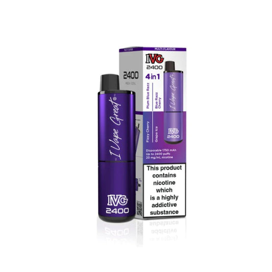 IVG 4 In 1 2400 Puffs Pod Kit 2%