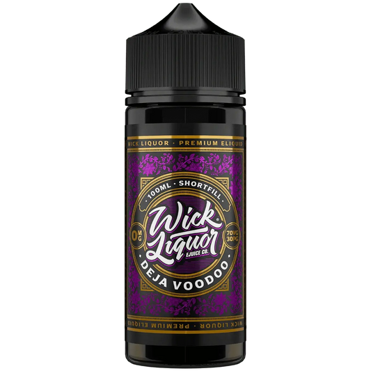 Wick Liquor Shortfill 100ml E-liquid 0mg