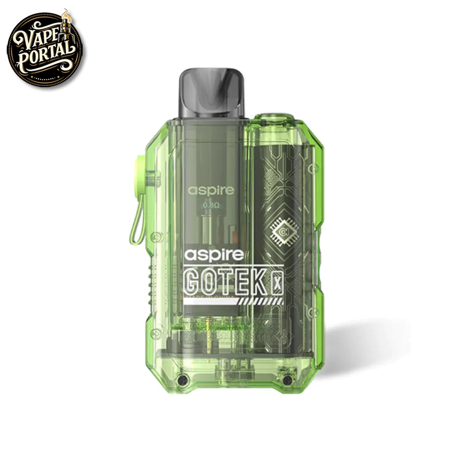 Aspire Gotek X Vape Pod Kit Translucent Green