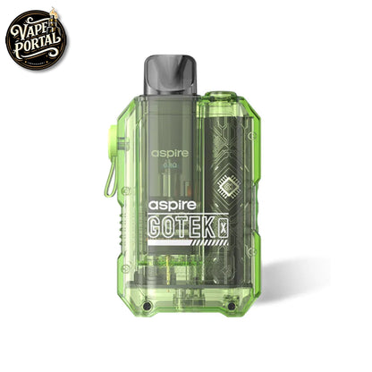 Aspire Gotek X Vape Pod Kit Translucent Green
