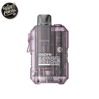 Aspire Gotek X Vape Pod Kit Translucent Lavender