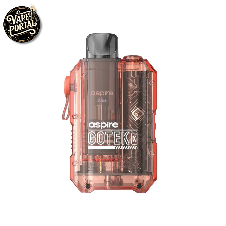 Aspire Gotek X Vape Pod Kit  Translucent Orange