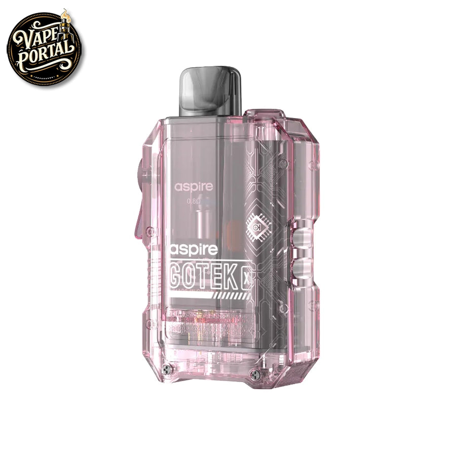 Aspire Gotek X Vape Pod Kit Translucent Pink