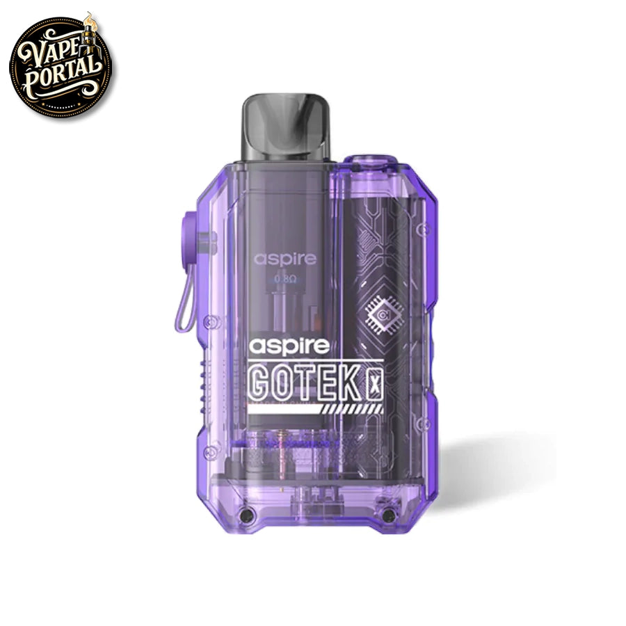 Aspire Gotek X Vape Pod Kit Translucent Violet