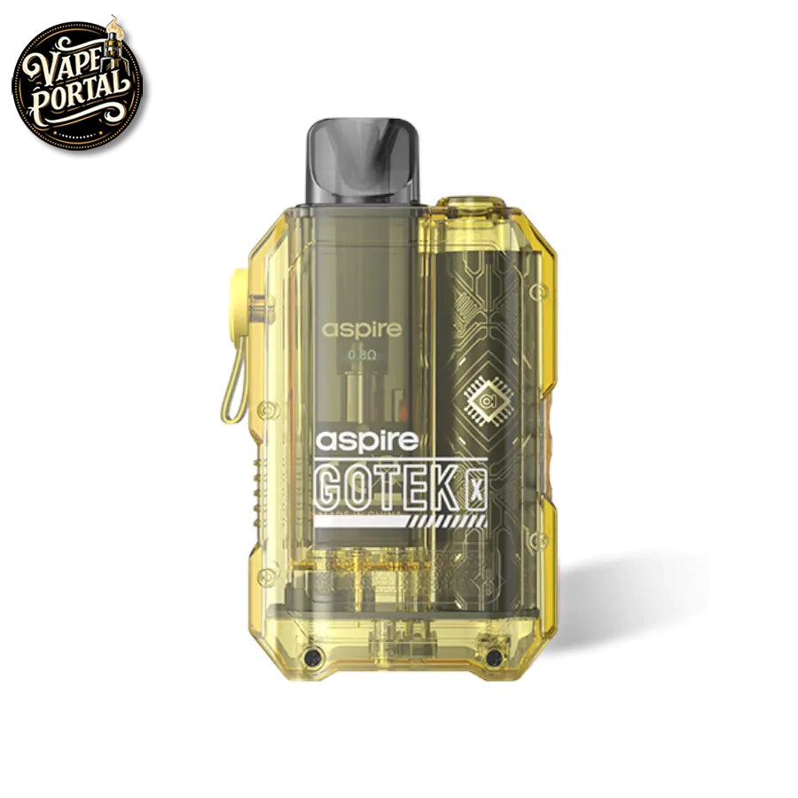 Aspire Gotek X Vape Pod Kit Translucent Yellow