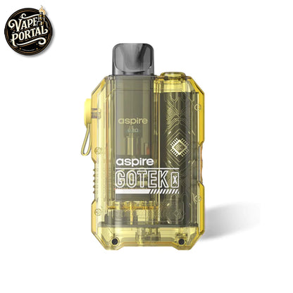 Aspire Gotek X Vape Pod Kit Translucent Yellow
