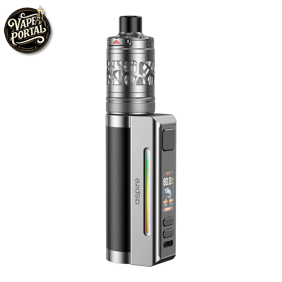 Aspire Zelos M80 Kit Black Silver