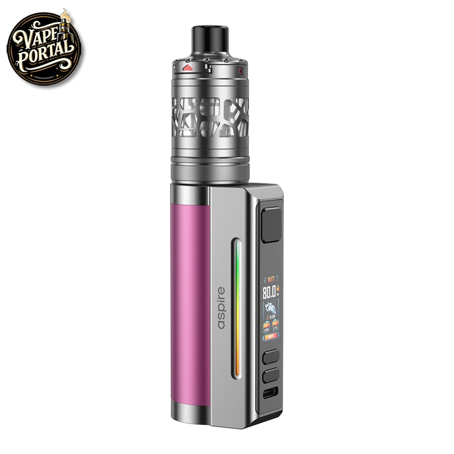 Aspire Zelos M80 Kit Pink Silver