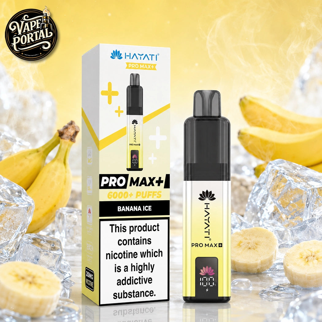 Hayati Pro Max+ 6000 Puffs Banana Ice