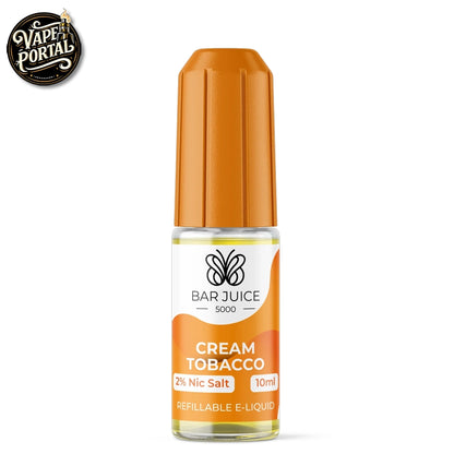 Bar Juice nic salt Cream Tobacco