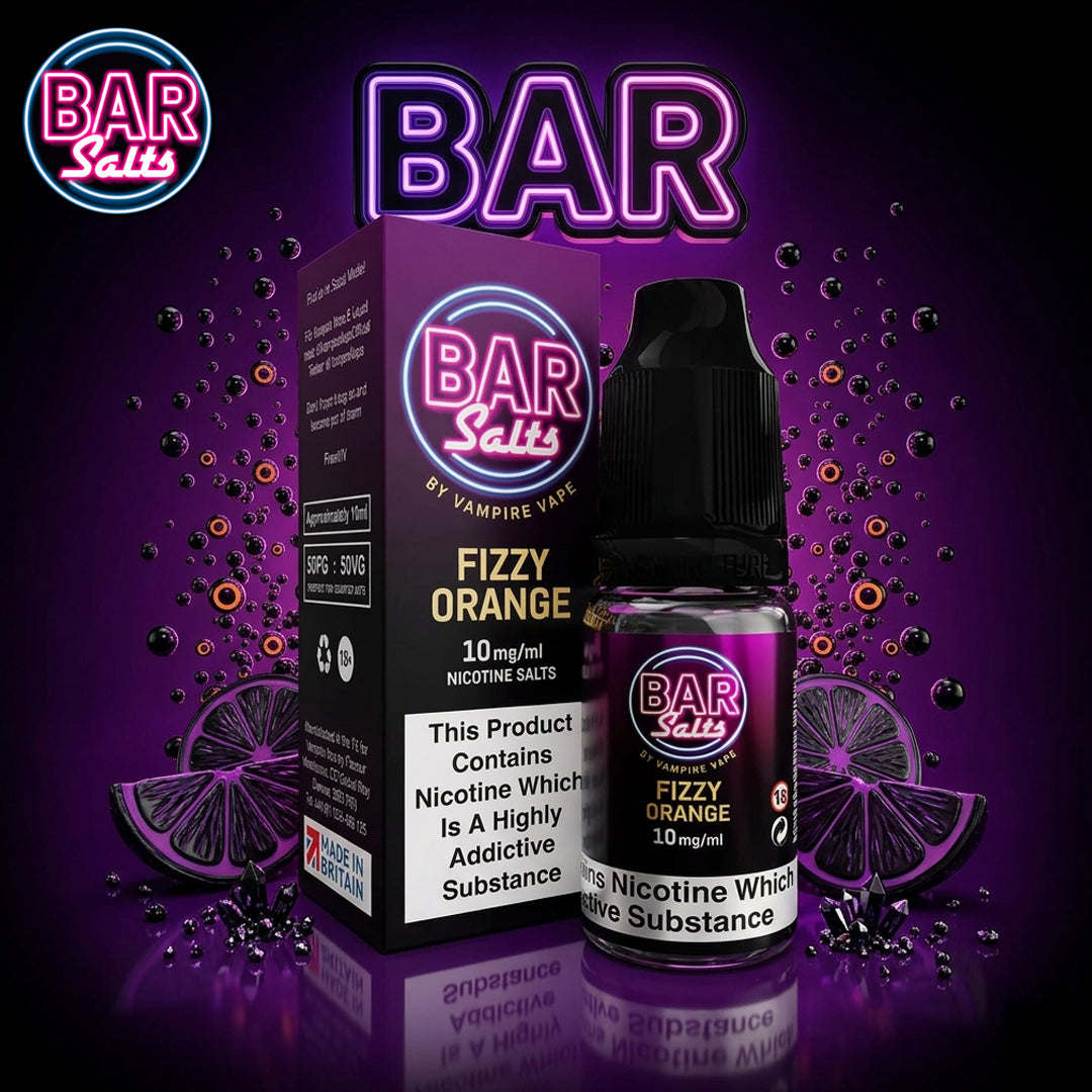 Vampire Vape Bar Salts Fizzy Orange 10ml E-liquid