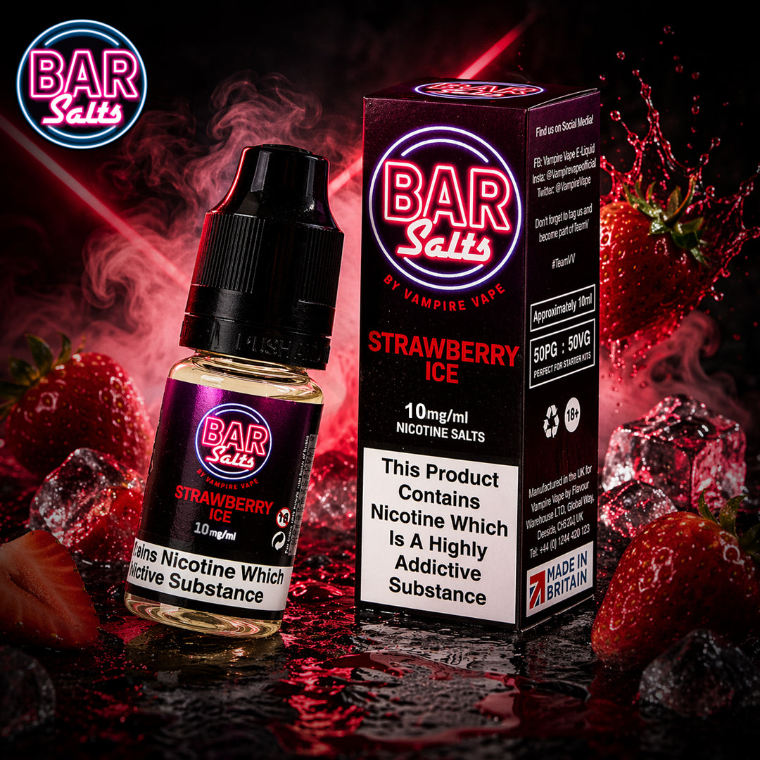 Vampire Vape Bar Salts Strawberry Ice 10ml E-liquid