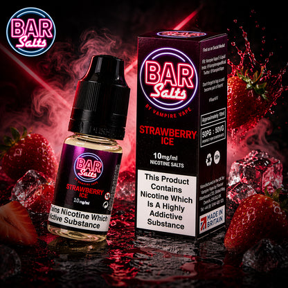 Vampire Vape Bar Salts Strawberry Ice 10ml E-liquid