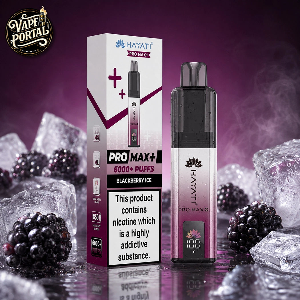 Hayati Pro Max+ 6000 Puffs Blackberry Ice