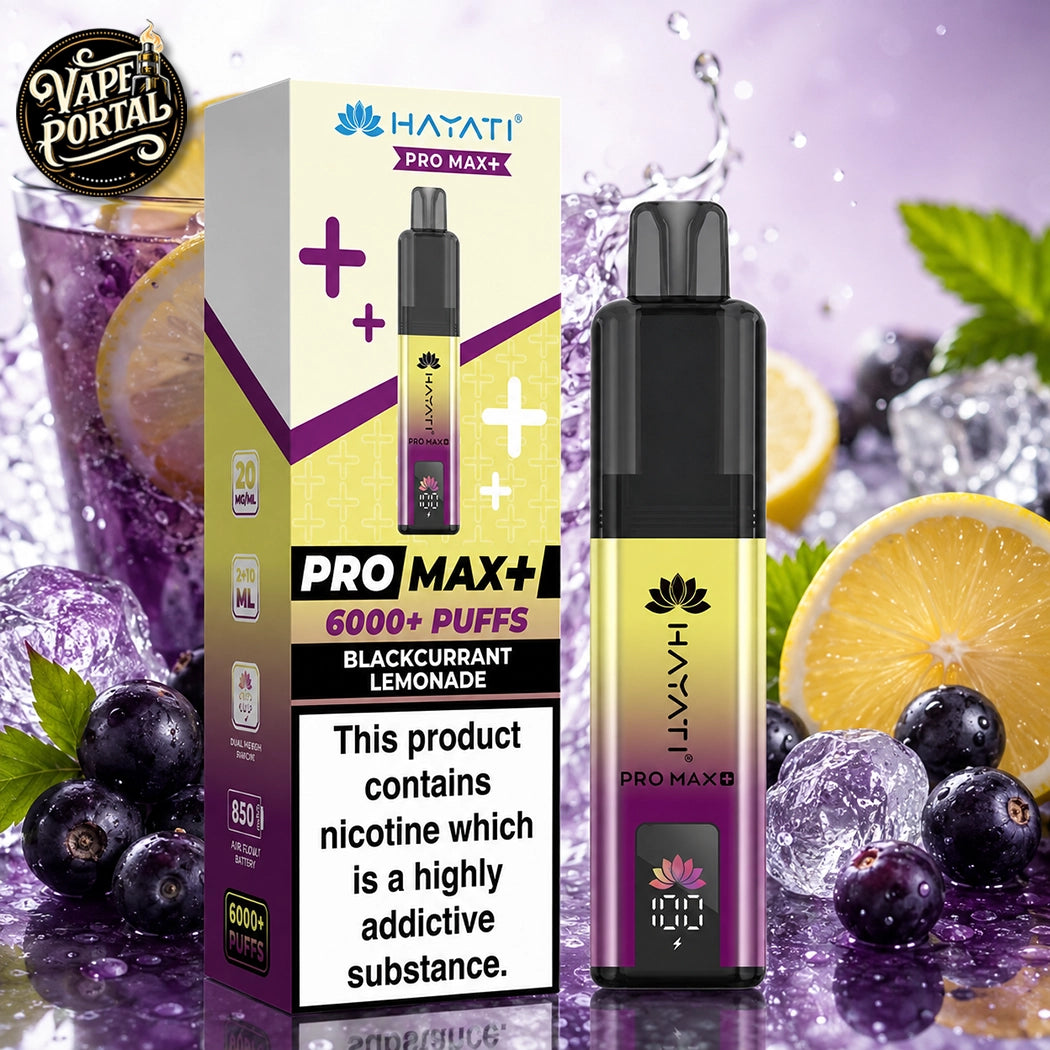 Hayati Pro Max+ 6000 Puffs Blackcurrant Lemonade