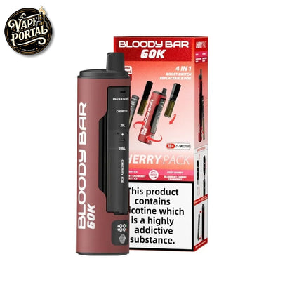 Bloody Bar 60K 4 in 1 Prefilled Pod Vape Kit Fruit Pack