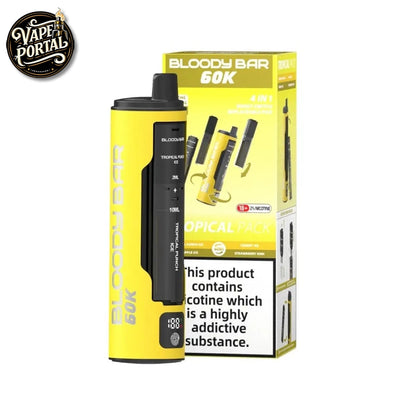 Bloody Bar 60K 4 in 1 Prefilled Pod Vape Kit Tropical Pack