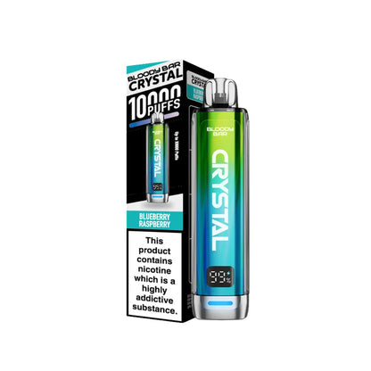 Bloody Bar Crystal 10K Prefilled Pod Kit Blueberry Raspberry