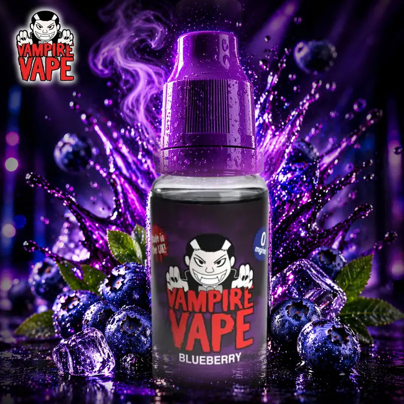 Blueberry Freebase Vape Juice 10ml | Vampire Vape