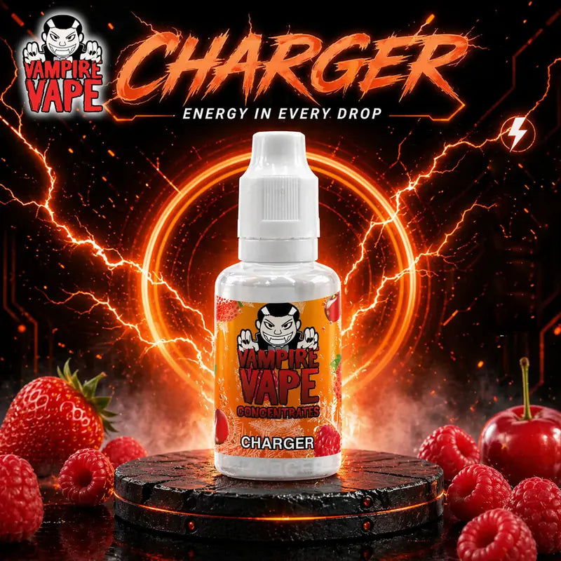 Vampire Vape Charger 30ml E-liquid Concentrate